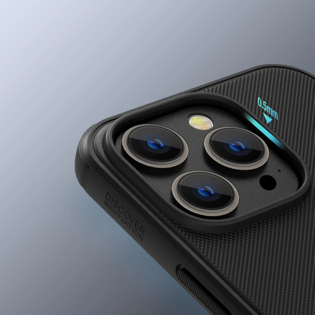 Nillkin Super Frosted Shield Pro tok iPhone 14 Pro Max hátlap kék tok - 10