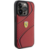 Ferrari Twist Fém Logós tok iPhone 15 Pro - piros - 2. kép