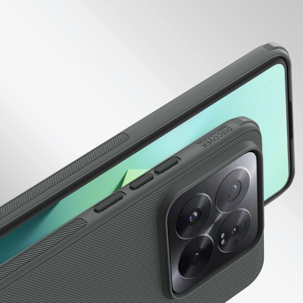 Nillkin Super Frosted Shield Pro megerősített tok Xiaomi 14 Pro - fekete - 11