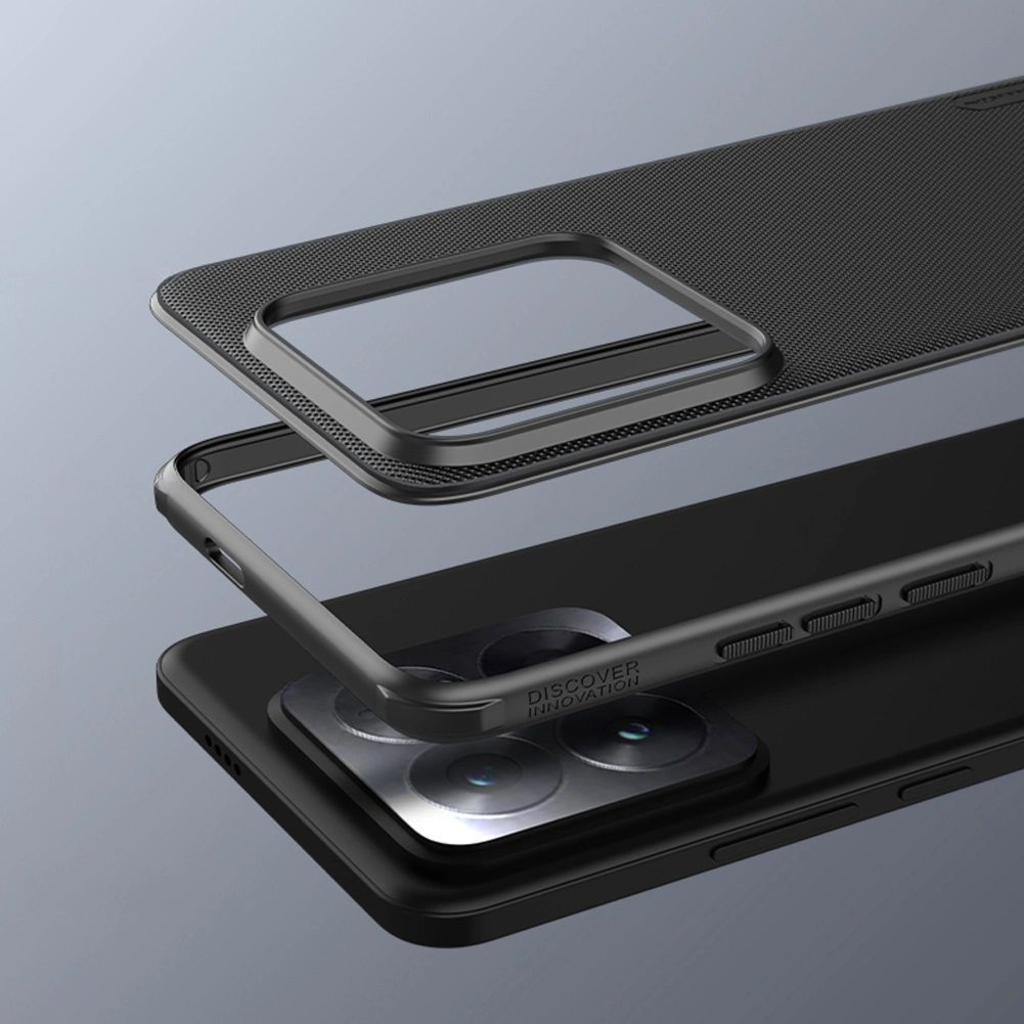 Nillkin Super Frosted Shield Pro megerősített tok Xiaomi 14 Pro - fekete - 7