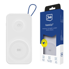 Powerbank 3mk PastelUp 10,000mAh 22.5W USB 1A1C - fehér