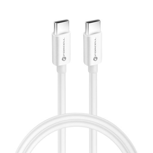 FORCELL F-ENERGY C339 kábel Type C to Type C PD QC4.0 5A 100W 1 m fehér