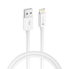 FORCELL F-ENERGY C703 kábel USB A - Lightning MFi 2,4A 12W 1 m fehér