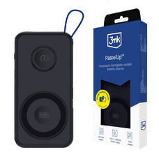 Powerbank 3mk PastelUp 10,000mAh 22.5W USB 1A1C - fekete