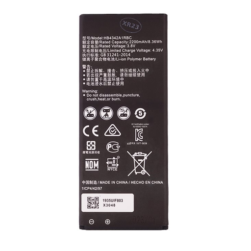 HB4342A1RBC akkumulátor Huawei 2200mAh Li-Ion (OEM),