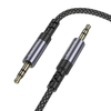 Borofone kábel AUX BL24 Graceful - Type C - 3,5mm jack - 1 méter, fekete - 1. kép