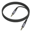 Borofone kábel AUX BL24 Graceful - Type C - 3,5mm jack - 1 méter, fekete - 4. kép