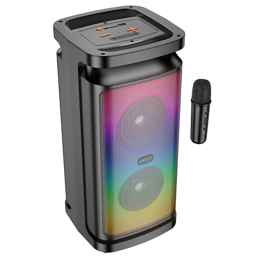 Borofone Hordozható Bluetooth Hangszóró BP25 Vida mikrofon fekete