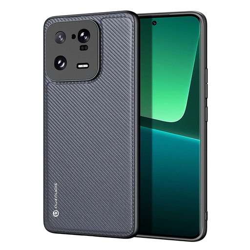 Dux Ducis Fino tok Xiaomi 13 Pro szilikon kerettel szürke tok Dux Ducis Fino tok Xiaomi 13 Pro szilikon kerettel szürke tok