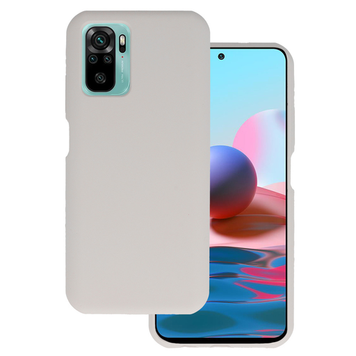 Silicone Lite tok Xiaomi Redmi Note 10/Note 10S/Poco M5S titanium