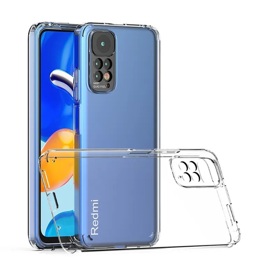 Clear tok Xiaomi Redmi Note 11/Note 11S-hez Átlátszó tok Clear tok Xiaomi Redmi Note 11/Note 11S-hez Átlátszó tok