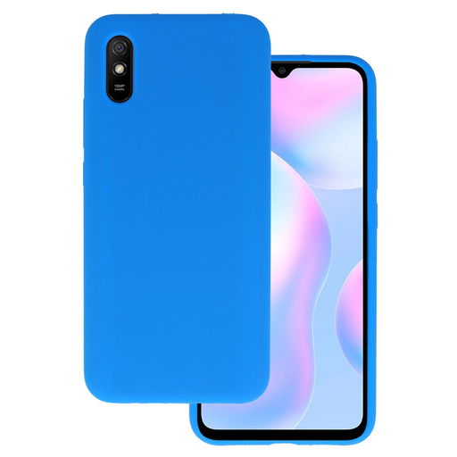 Szilikon Lite tok Xiaomi Redmi 9A kék Szilikon Lite tok Xiaomi Redmi 9A kék