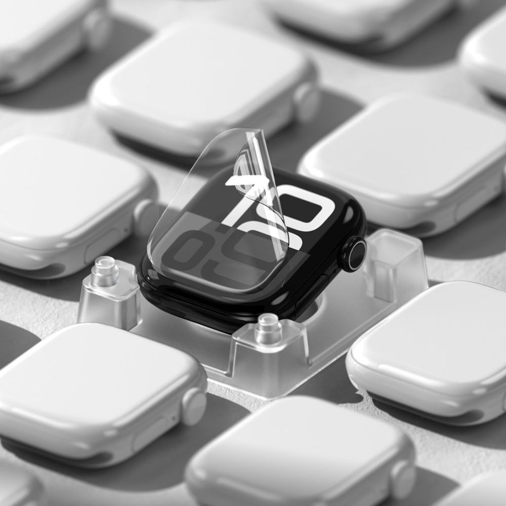 Ringke Dual Easy Pro 2-pack Apple Watch 10/11 (42 mm) átlátszó kijelzővédi fólia - 7