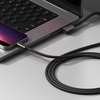 Ringke USB 3.2 Gen 2x2 Type-C 90 fokos kábel Pd240w 200cm fekete - 2. kép