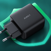 Fali töltő Aukey PA-B4T, 2xUSB-C, 45W (fekete) - 4. kép