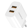 Gyors töltő Foneng 2x USB EU45 + USB Lightning kábel - 1. kép