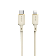 Dudao L7SCL USB-C - Lightning kábel 30W 1m - bézs