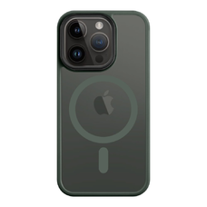 Tactical MagForce Hyperstealth fliptok iPhone 14 Pro-hoz Erdő Zöld