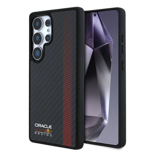 Red Bull Carbon Powerbar MagSafe tok Samsung Galaxy S25 Ultra Fekete Red Bull Carbon Powerbar MagSafe tok Samsung Galaxy S25 Ultra Fekete