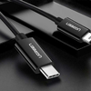 UGREEN US242 USB-C és Mini USB kábel, 1m (fekete) - 0. kép