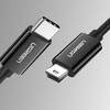 UGREEN US242 USB-C és Mini USB kábel, 1m (fekete) - 3. kép