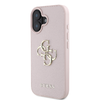 Guess PU Grained 4G Metal Logo tok iPhone 16 Pink - 0. kép