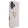 Guess PU Grained 4G Metal Logo tok iPhone 16 Pink - 2. kép