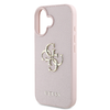 Guess PU Grained 4G Metal Logo tok iPhone 16 Pink - 3. kép