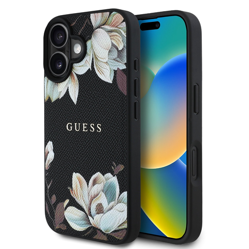 Guess PU Grained Magnolia MagSafe iPhone 16 tok