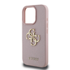 Guess PU Grained 4G Metal Logo tok iPhone 15 Pro Pink - 3. kép