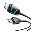 Mcdodo CA-2630 LED kijelzős USB-C - Lightning 36W adatkábel 1,2m - 0. kép