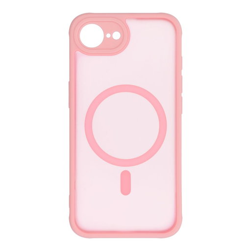 iPhone 16e FULL MATTE MAG COVER tok MagSafe világos rózsaszín iPhone 16e FULL MATTE MAG COVER tok MagSafe világos rózsaszín
