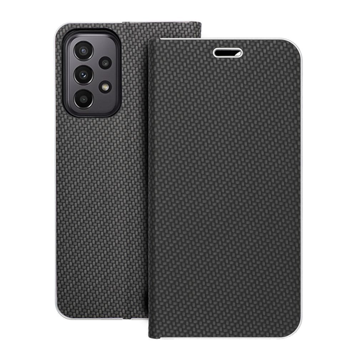 LUNA Book Carbon Samsung A23 5G fekete tok LUNA Book Carbon Samsung A23 5G fekete tok