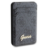 Guess Wallet Kártyatartó Állvány GUWMSHG4SHK tok - fekete MagSafe 4G Classic Logo - 1. kép