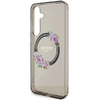 Guess IML Flowers Wreath MagSafe tok Samsung Galaxy S24+ - fekete - 2. kép