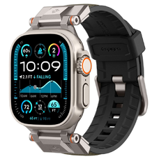 Spigen Durapro Armor Apple Watch 6 / 7 / 8 / 9 / 10 / Se / Ultra 1 / 2 (44 / 45 / 46 / 49 mm) Katonai zöld szíj