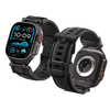 Spigen Durapro Armor Apple Watch 6 / 7 / 8 / 9 / 10 / SE / Ultra 1 / 2 (44 / 45 / 46 / 49 mm) Fekete szíj - 0. kép