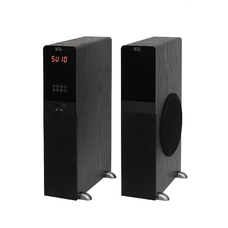 SAL 200BT multimédiás hangdobozpár, 2 x 80 W, 3 utas Bass-reflex, Bluetooth, USB, SD, FM, 2 x RCA, 2 x 6,3mm jack, EQ