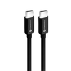 FORCELL F-ENERGY C338 kábel Type C - Type C PD QC4.0 3A 60W 1,5 m fekete - 0. kép