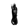 FORCELL C398 kábel USB A-ról Type C-re QC3.0 3A TUBE 1 m fekete - 1. kép