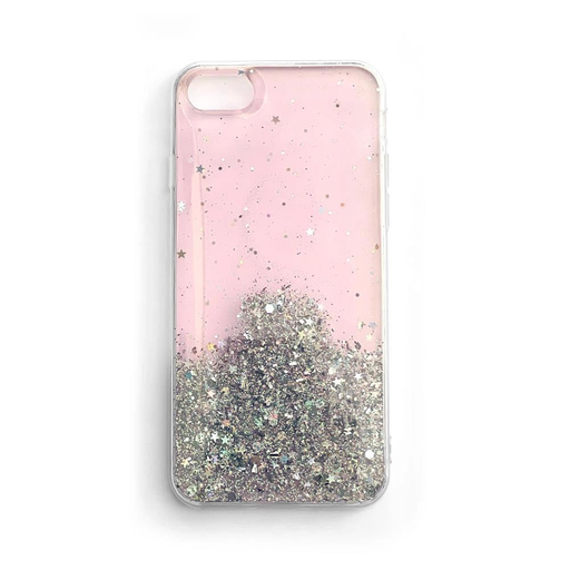 Wozinsky Csillogó Csillám Fénylő Tok Samsung Galaxy M51 rózsaszín tok Wozinsky Csillogó Csillám Fénylő Tok Samsung Galaxy M51 rózsaszín tok