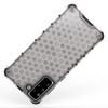 Honeycomb Case páncélozott tok TPU ütközővel Samsung Galaxy S21+ 5G (S21 Plus 5G) fekete tok - 4. kép