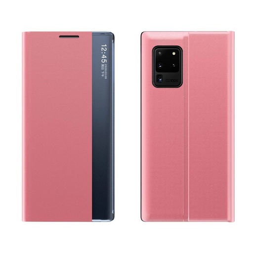 Új alvó fliptok állvány funkcióval Samsung Galaxy A02s EU rózsaszín tok Új alvó fliptok állvány funkcióval Samsung Galaxy A02s EU rózsaszín tok