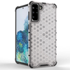 Honeycomb armor tok TPU kerettel Samsung Galaxy S21+ 5G (S21 Plus 5G) kék tok - 0. kép