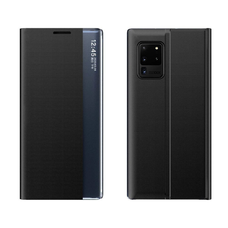 Új Alvó Fliptok álló funkcióval Samsung Galaxy A02s EU fekete tok