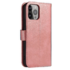 Magnet Case elegant fliptok kitámasztóval iPhone 13 Pro rózsaszín tok - 0. kép