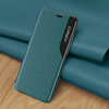 Eco Leather View Case elegáns fliptok támasztékkal iPhone 13 Pro fekete tok - 4. kép