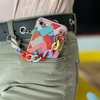Color Chain Case gél rugalmas tok láncos díszítéssel Samsung Galaxy A32 LTE/4G-hez multicolor tok - 2. kép