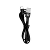 FORCELL C319 kábel USB A-ról Type C-re 2,1A TUBUS 1 m fekete - 1. kép