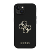 Guess PU Grained 4G Metal Logo tok iPhone 13 fekete - 1. kép